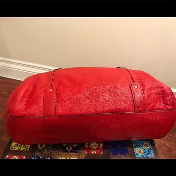 KATE SPADE Red Leather Shoulder Bag - Picture 4 of 5